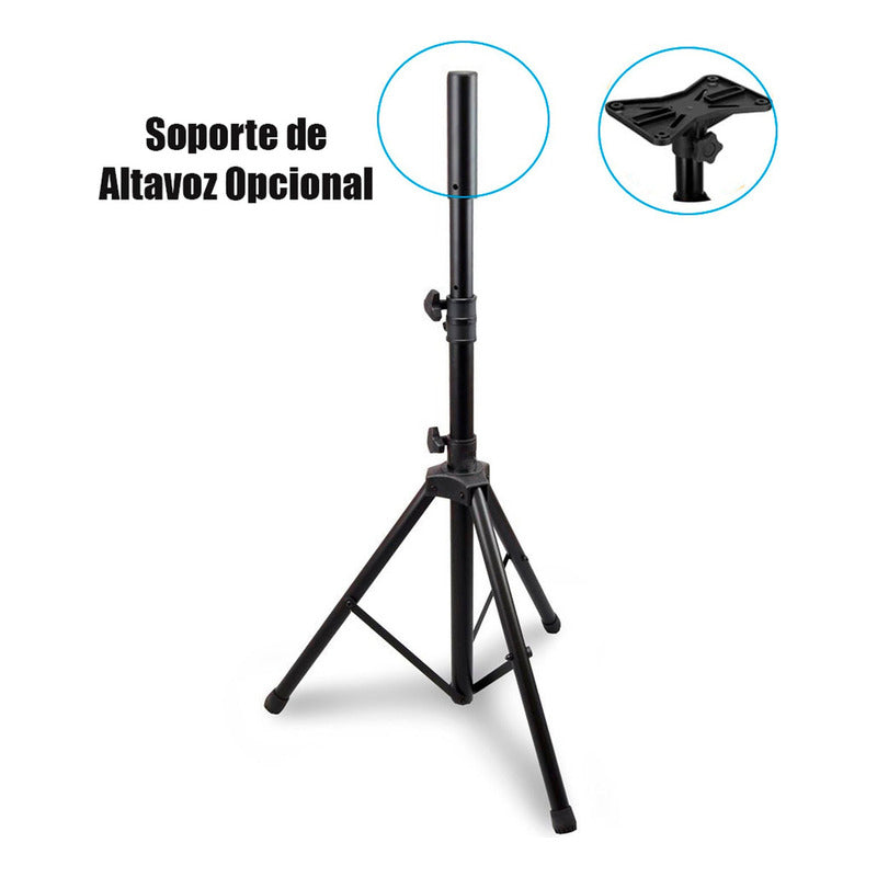 Atril Parlante Tripode Soporte Metalico Regulable De 120 Cm