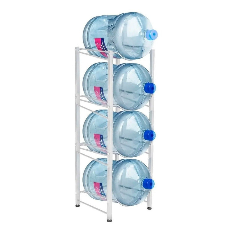 Estante Organizador Botellones Agua 20l 4 Bases Bidones