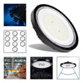 Pack 10 Foco Plafón Led 200w Ip65 Industrial 6500k Luz Fría