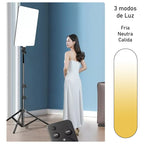 Panel Led De Fotografia Profesional 52cm Tripode Y Control