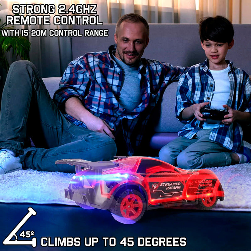 Auto Control Remoto Racing 5 Modos Luces Humo 2.4gz
