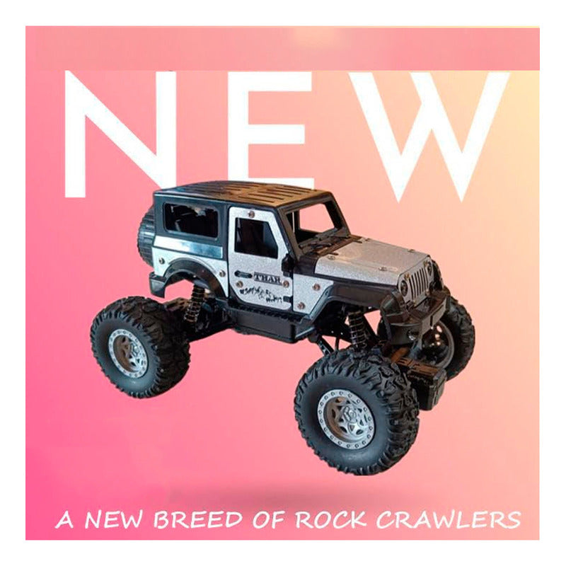 Auto Control Remoto Jeep Cross Country 2.4ghz Humo Y Luces