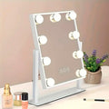 Espejo Maquillaje Tocador 9 Luces Usb 3 Modos Luz Led 360°