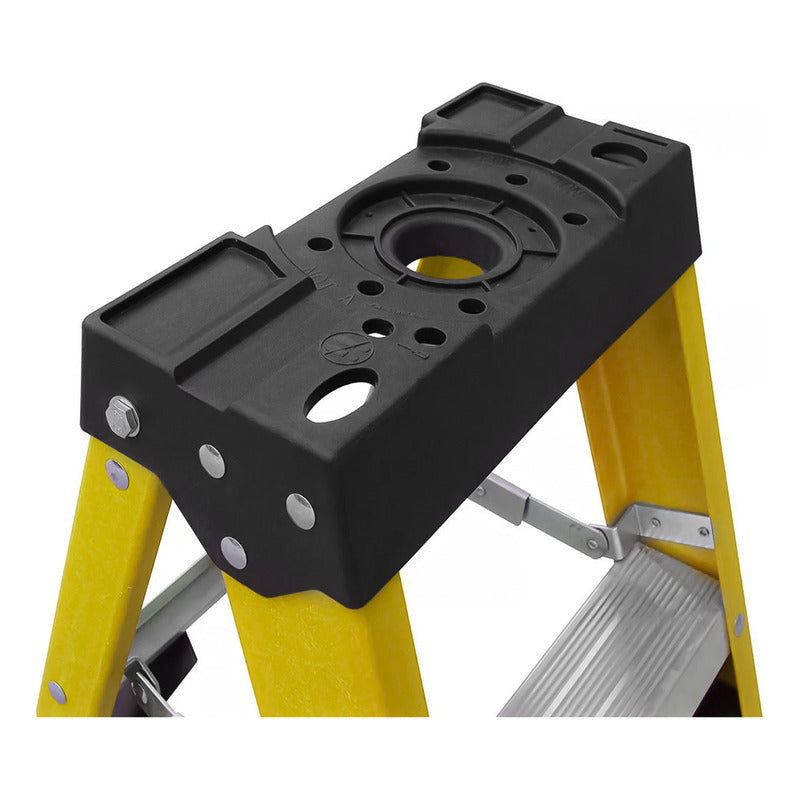 Escalera Fibra De Vidrio Industrial 1.8mts 6 Peldaños 150kg