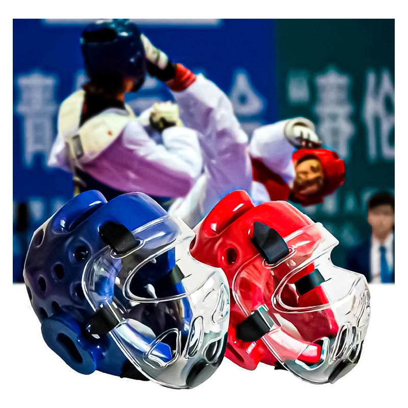Careta Protectora Casco Para Artes Marciales Taekwondo