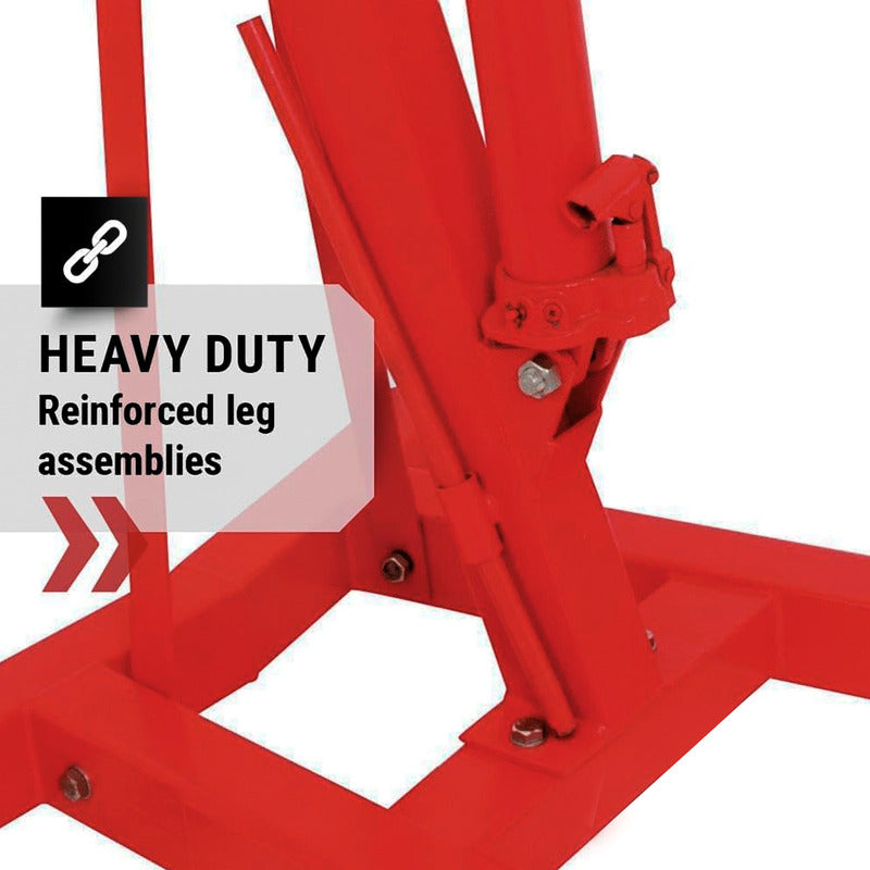 Tecle Grua Pluma Hidraulico 3 Toneladas Desmontable Auto