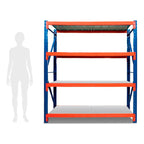 Estante Metálico Rack 200x200x60cm Sin Pernos 800kg