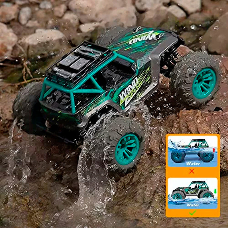 Auto A Control Remoto Offroad Wind Speed 2.4ghz Rustico