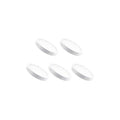 Pack 5 Foco Panel Plafon Sobrepuesto Redondo 18w Luz Calida