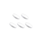 Pack 5 Foco Panel Plafon Sobrepuesto Redondo 18w Luz Calida
