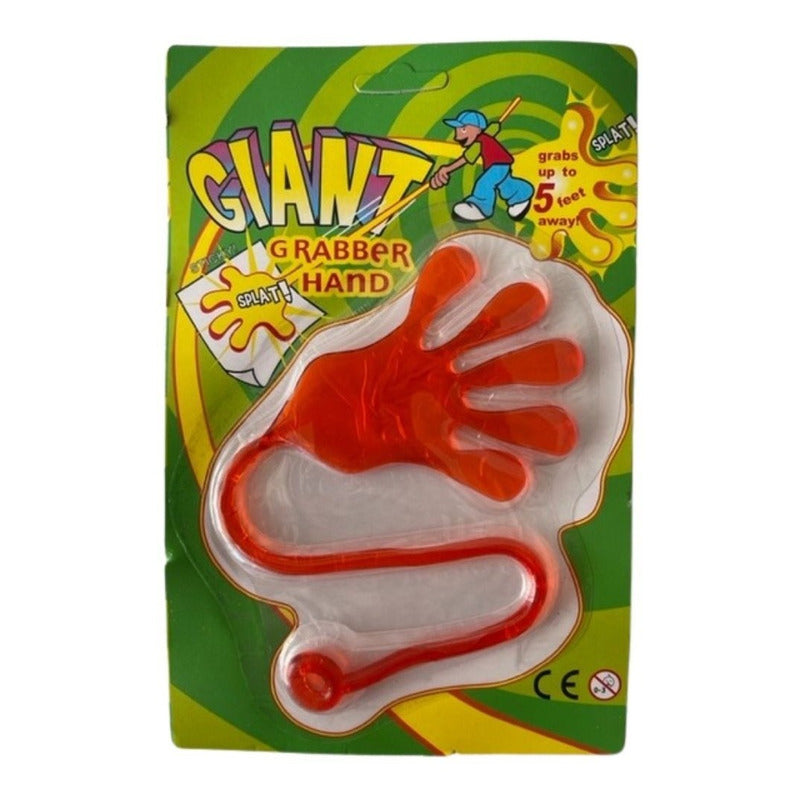 Mano Pegajosas Juguete Pegajoso Colores Disponibles X 12unid
