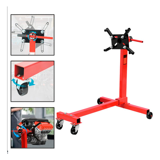 Soporte Multibanco Para Motores Auto 500kg 360° Profesional