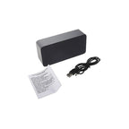 Reloj Despertador Digital De Madera Luz Lcd Pilas Y Usb 1299