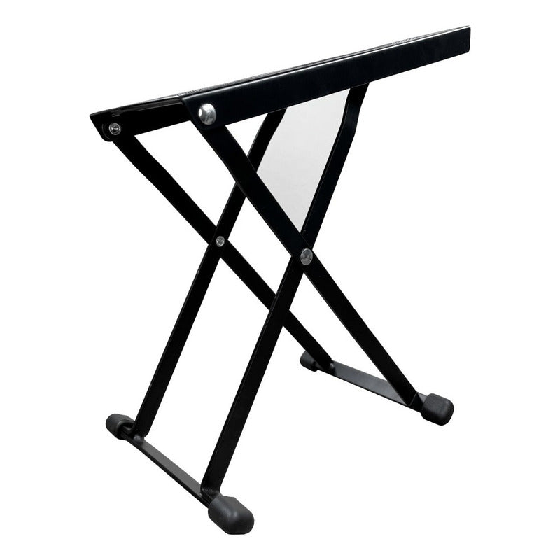 Apoya Pie Guitarra Para Tocar Bajo Ukelele Soporte Plegable