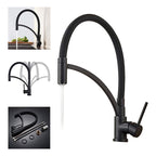 Grifo Llave Lavaplatos De Lujo Monomando Cocina Acero