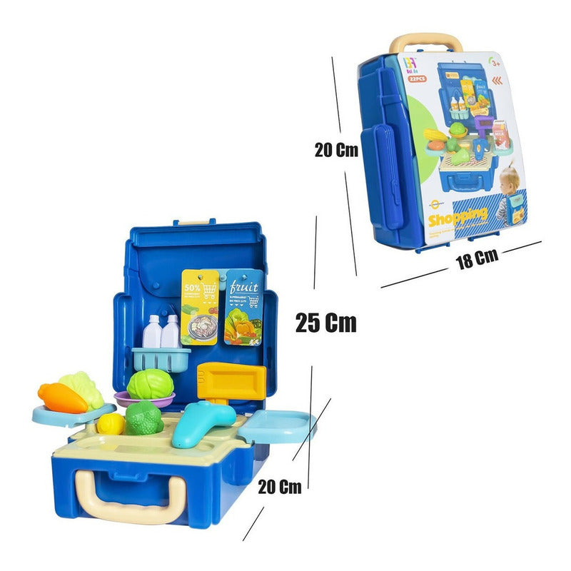 Mochila De Actividades De Juguete Set Minimarket 1 De 4 Niño