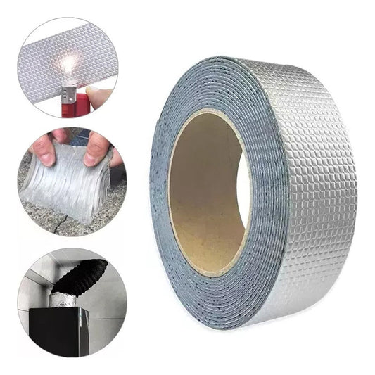 Cinta Selladora Butilo Impermeable Techo Gotera 10mts X 50mm