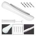 Pack 5 Tubo Led Foco 15w Techo Luz Fria Curvo 30cm Aspor
