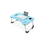 Mesa Plegable Para Cama Y Notebook Multifuncional De Madera