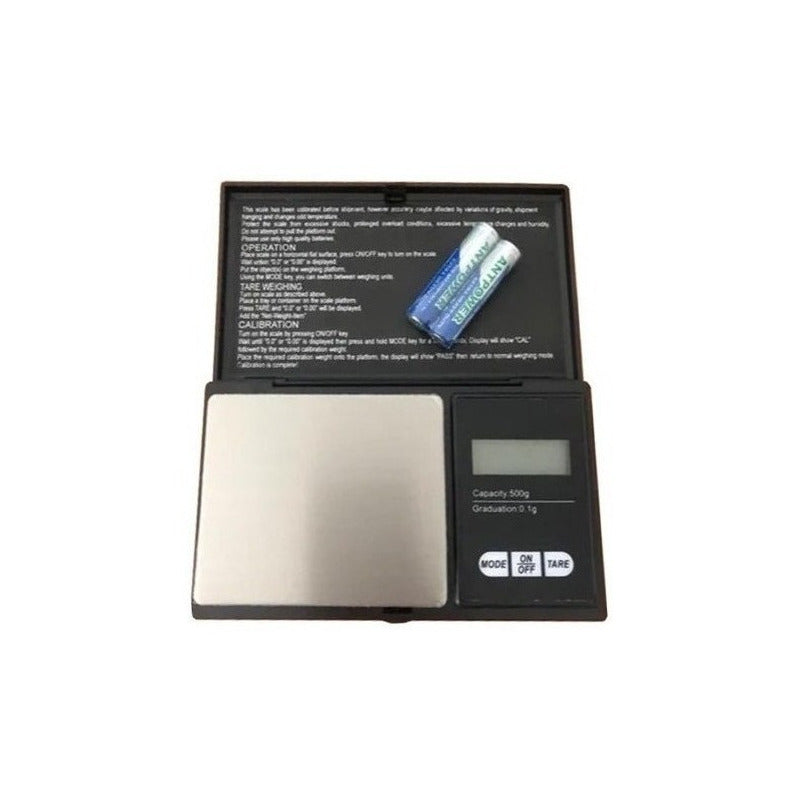Pesa Gramera Digital Tipo Estuche 0.1gr - 500gr Precision