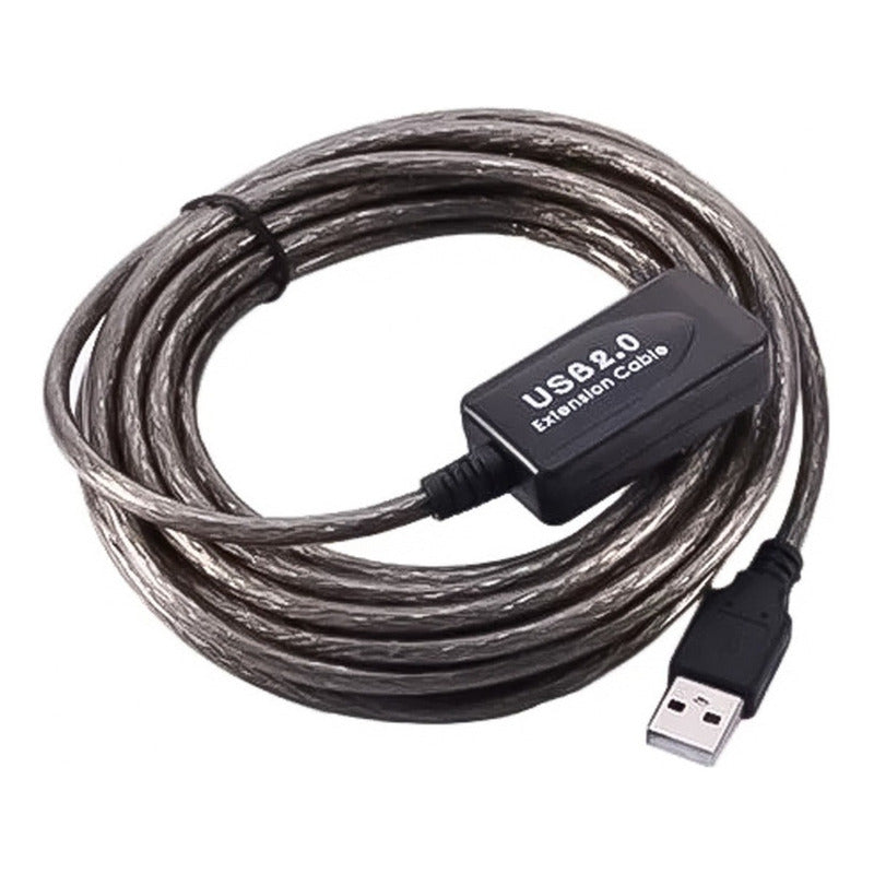Cable Usb 10 Metros Extension Activo Macho A Usb Hembra 2.0