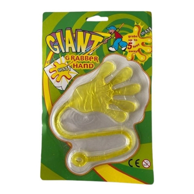 Mano Pegajosas Juguete Pegajoso Colores Disponibles X 12unid