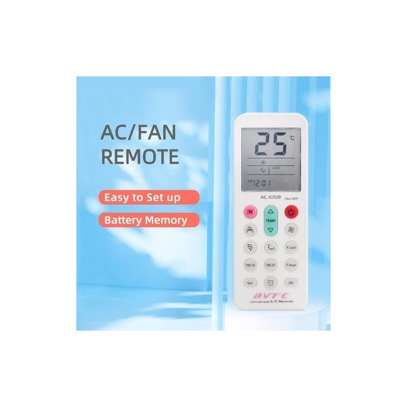 Control Remoto Universal Aire Acondicionado Todas Las Marcas