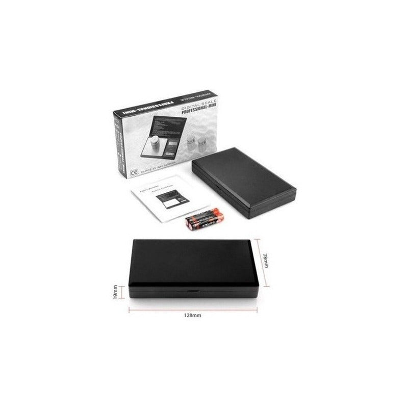 Pesa Gramera Digital Tipo Estuche 0.1gr - 500gr Precision