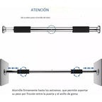 Barra De Ejercicio Ajustable Para Puerta Dominadas Flexiones