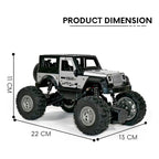 Auto Control Remoto Jeep Cross Country 2.4ghz Humo Y Luces