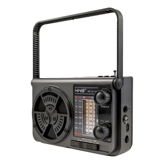 Radio Portatil Recargable Solar Bluetooth 8 Bandas