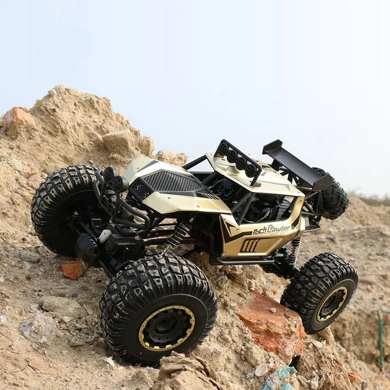 Camioneta Todoterreno Tracción 4x4 Control Remoto Metal 1:8