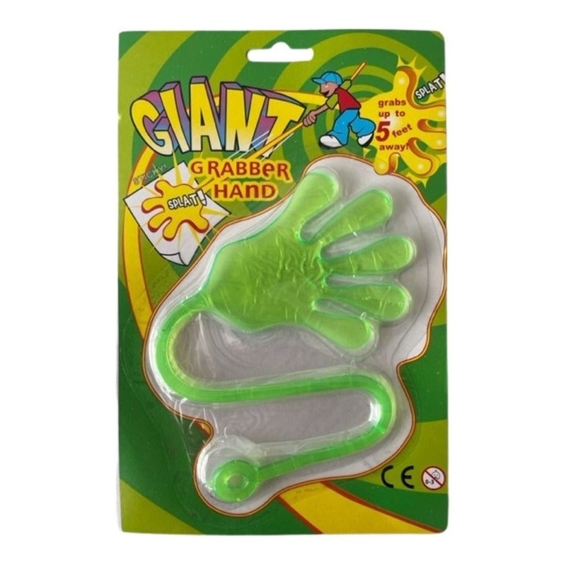 Mano Pegajosas Juguete Pegajoso Colores Disponibles X 12unid