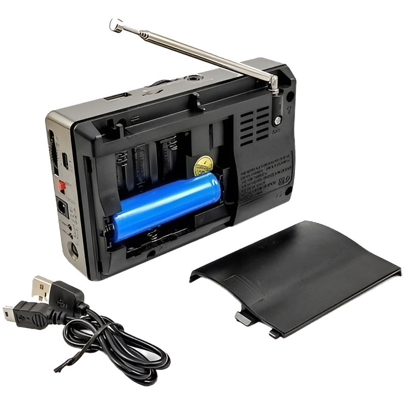 Radio Recargable Mp3 Usb 8 Bandas Epe Fp-1525u