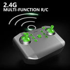 Auto Explorador Con Camara A Control Remoto Hd 4x4 360° Wifi