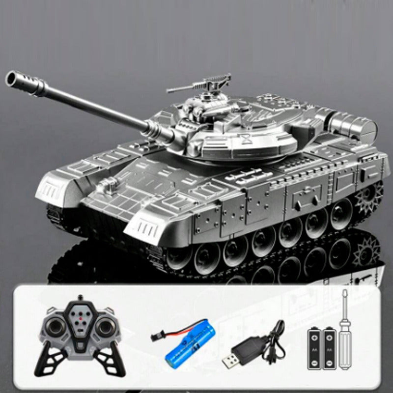 Tanque Militar Control Remoto Torreta 360° Con Luces