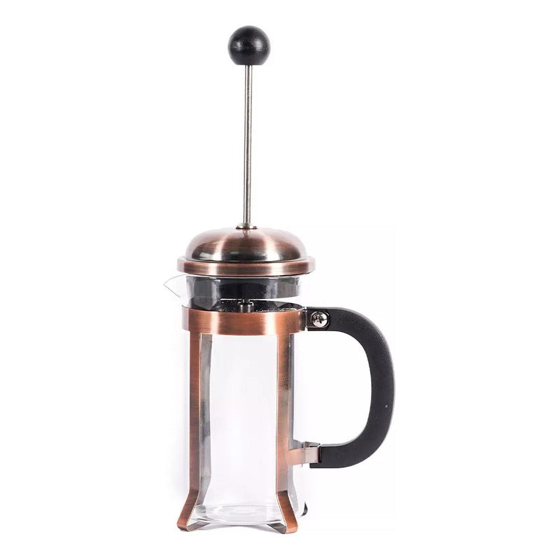 Prensa Francesa De Bronce Cafetera 1 Litro Greenbank Coffe