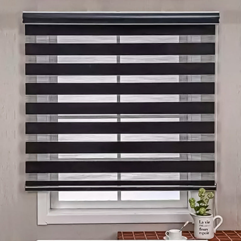 Cortina Roller Duo 100x200 Impermeable Y Resistente Al Moho