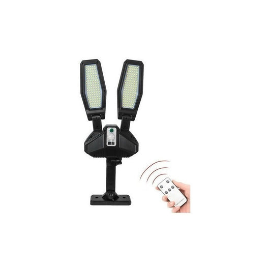 Foco Solar Led Exterior Doble Control Y Sensor Mov Kxk-988