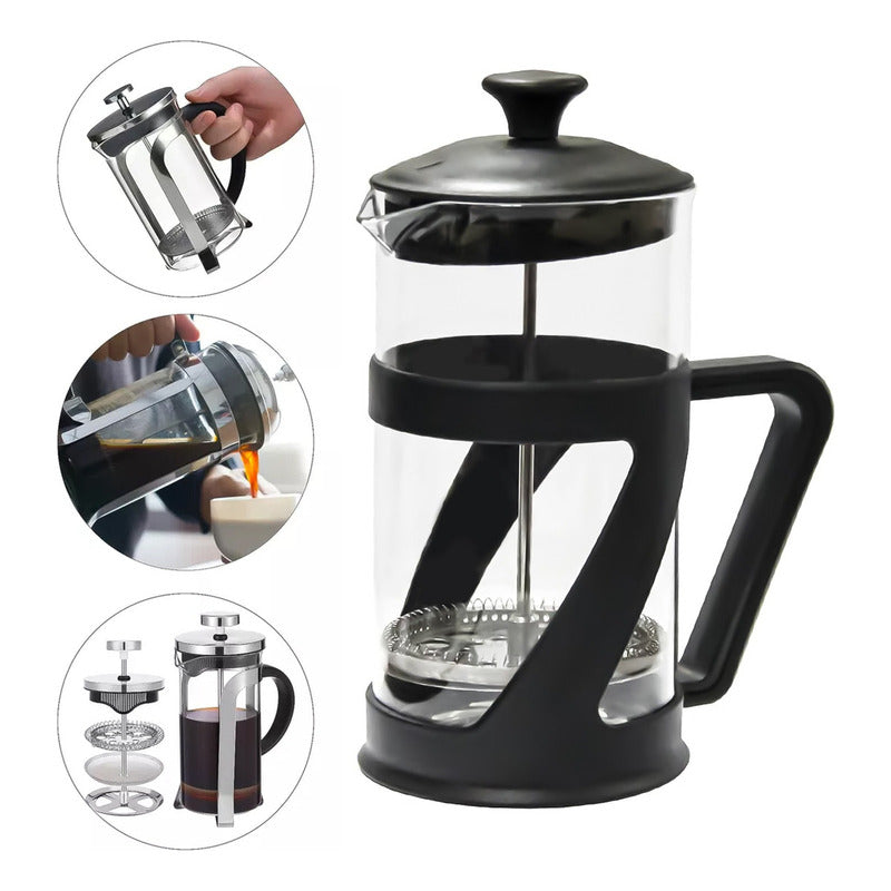 Prensa Francesa Cafetera Greenbank Coffe 350ml Te Y Cafe