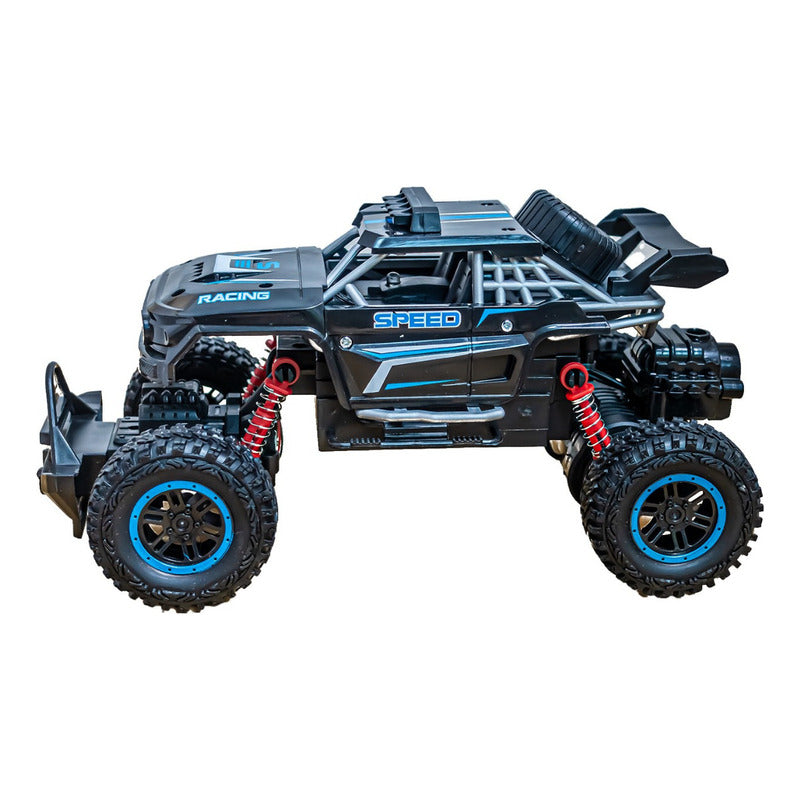 Auto A Control Remoto Off Road Conqueror Con Efecto Humo