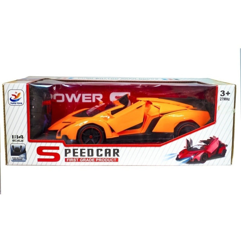 Auto Control Remoto Lamborghini Techo Convertible Recargable