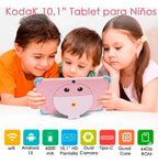 Tableta Infantil 10.1 Para Niños Wifi Kodak 4+64gb Dual Cam