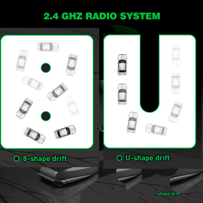 Auto A Control Remoto Dodge Speed Drift Derrape 2.4ghz
