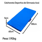 Colchoneta Deportiva Boomfit Ecocuero 120x60x5cm Densidad 80
