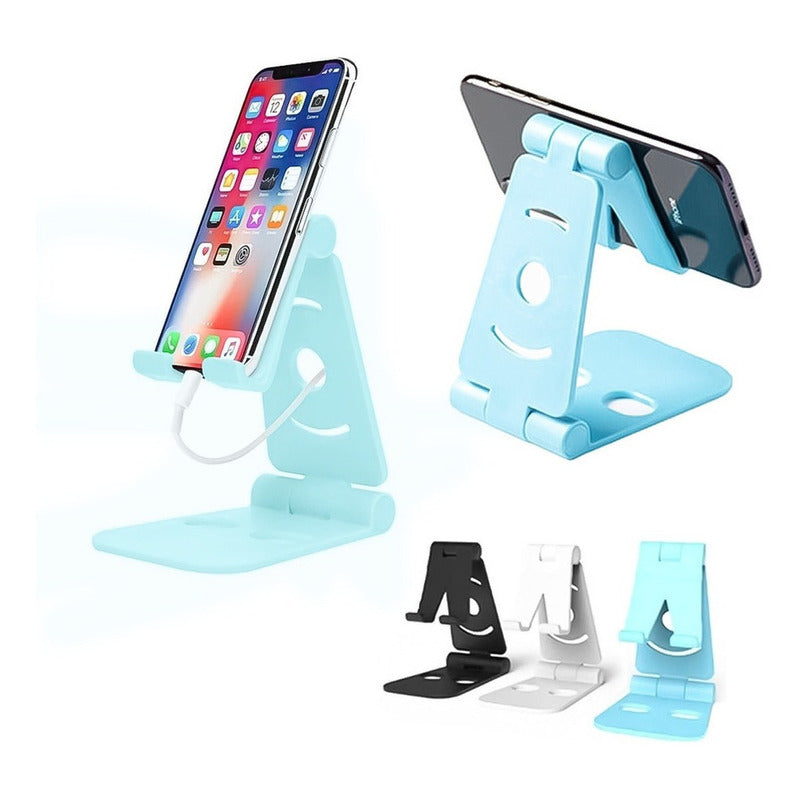 Soporte De Celular Para Mesa Plegable Plastico Alta Calidad
