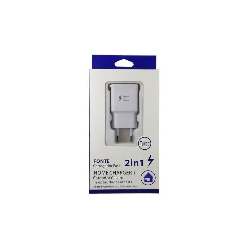 Cargador Micro Usb 3.0 A Carga Rapida Con Adaptador Y Cable