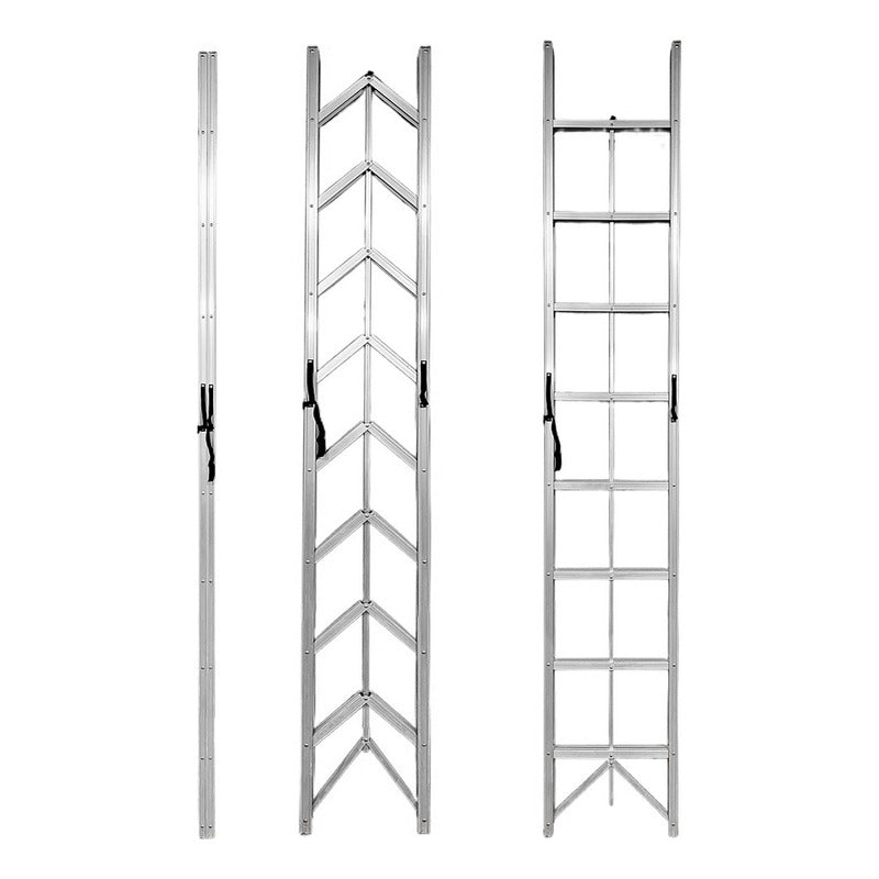 Escalera Magica Plegable Slim 8 Escalones Fold A Step 2.7mts