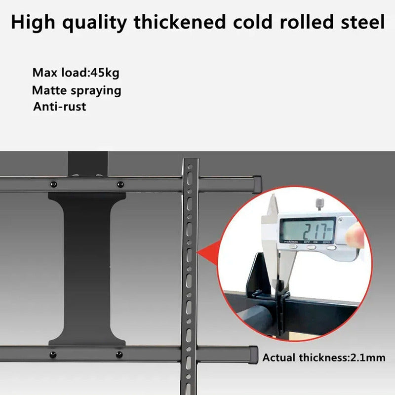 Soporte Tv Techo Motorizado Brazo Hidráulico 32-75 Control Remoto