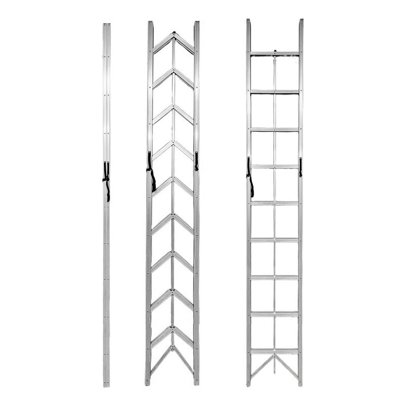 Escalera Magica Plegable Slim 9 Escalones Fold A Step 3mts